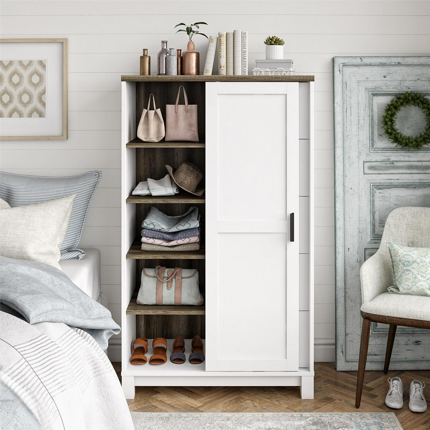 Better Homes & Gardens Langley Bay Gentleman's Chest, White - Image 3