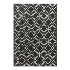 Better Homes & Gardens, Grey Diamond Geo Woven Outdoor Rug, 7X10
