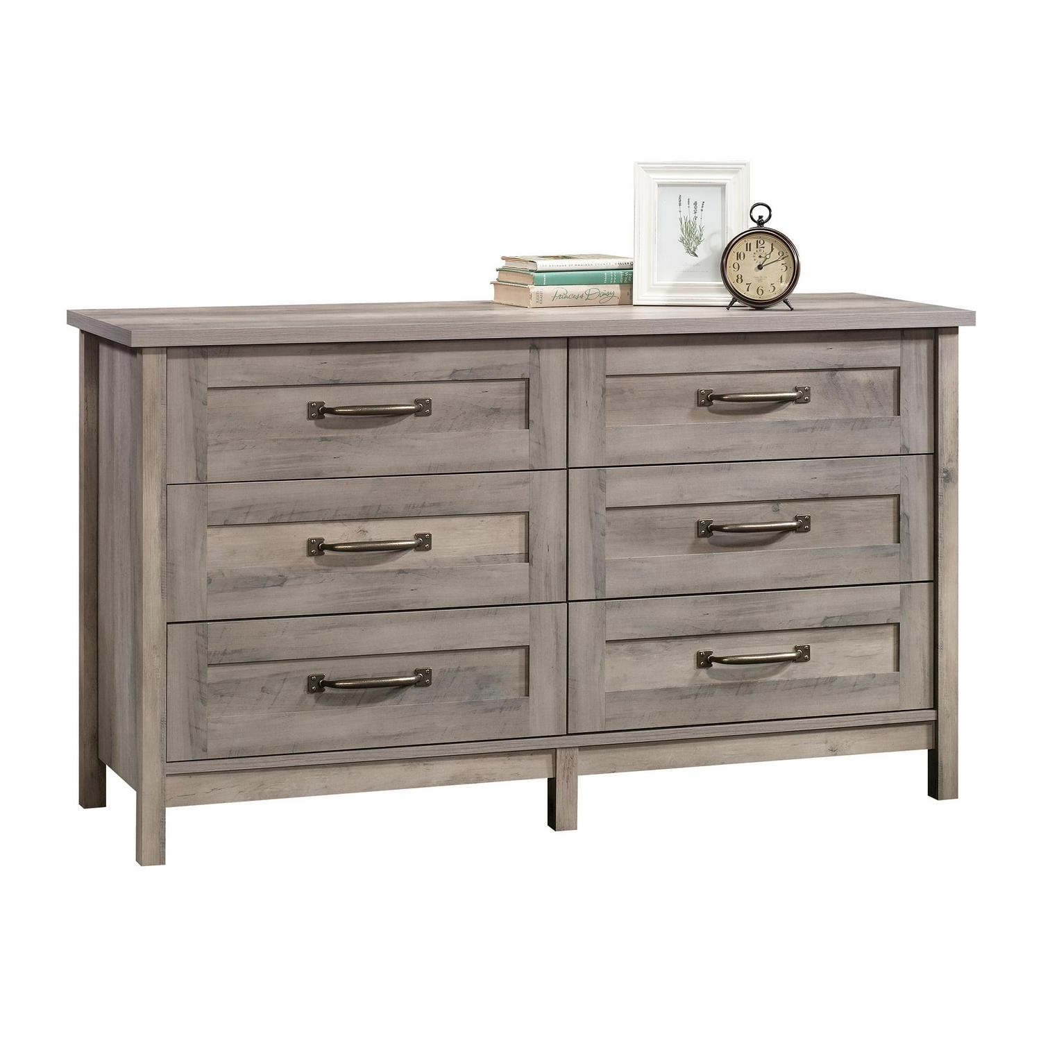 Better Homes & Gardens Modern Farmhouse 6 - Drawer Dresser, Rustic Gray Finish - Image 5