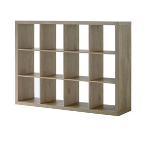 Better Homes & Gardens 12-Cube Storage Organizer, Natural