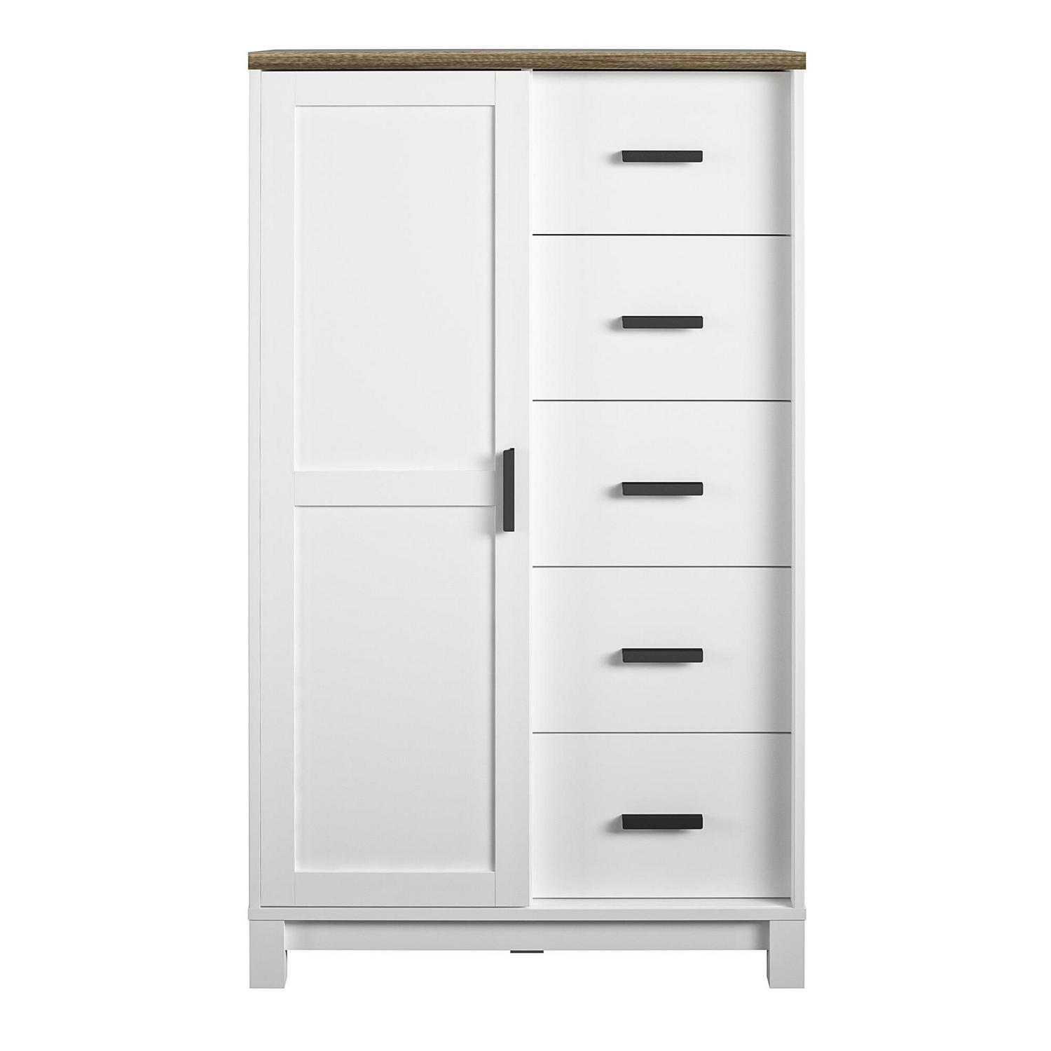 Better Homes & Gardens Langley Bay Gentleman's Chest, White - Image 10