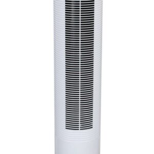 Better Homes & Gardens Programmable LED Display Tower Fan with Air Cooler and Remote, 40" White