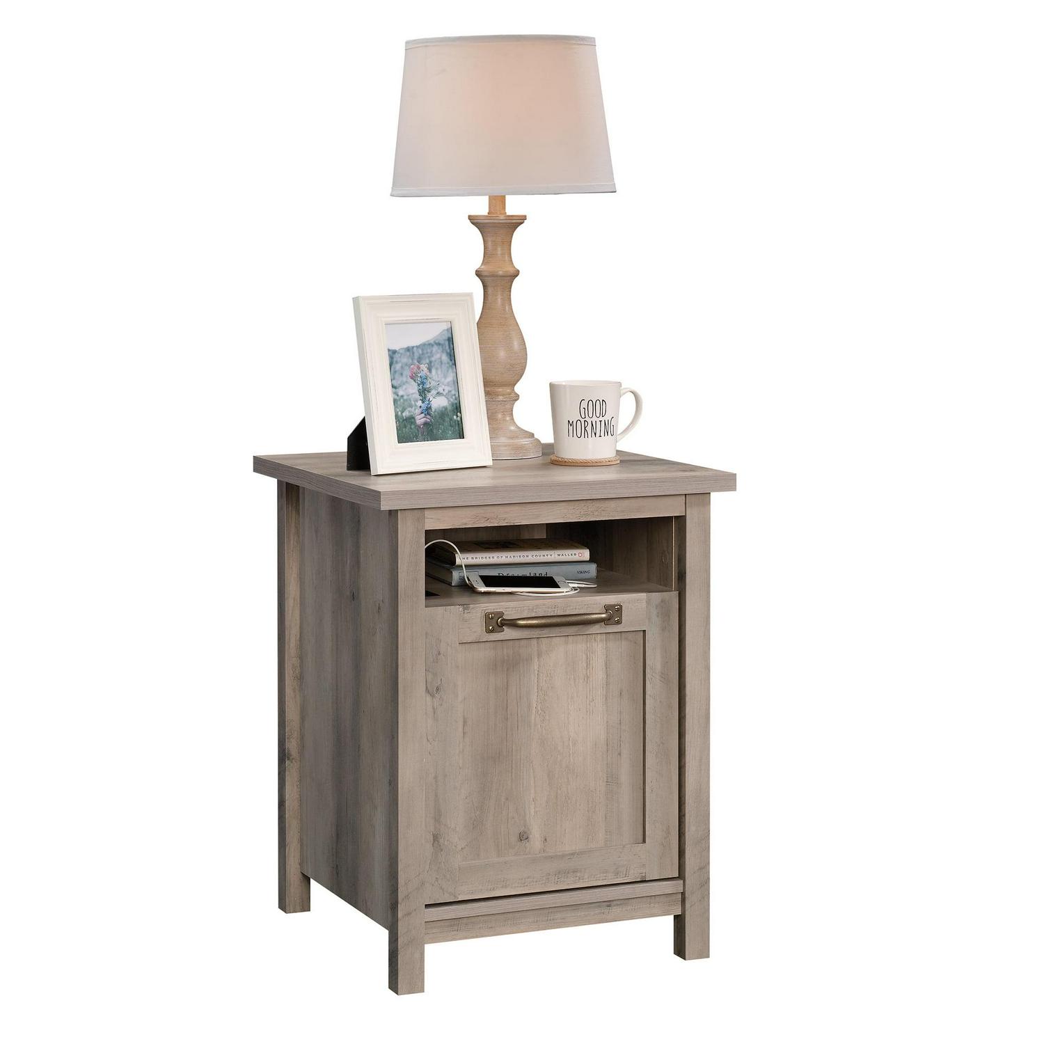 Better Homes & Gardens Modern Farmhouse USB Nightstand, Rustic Gray - Image 12