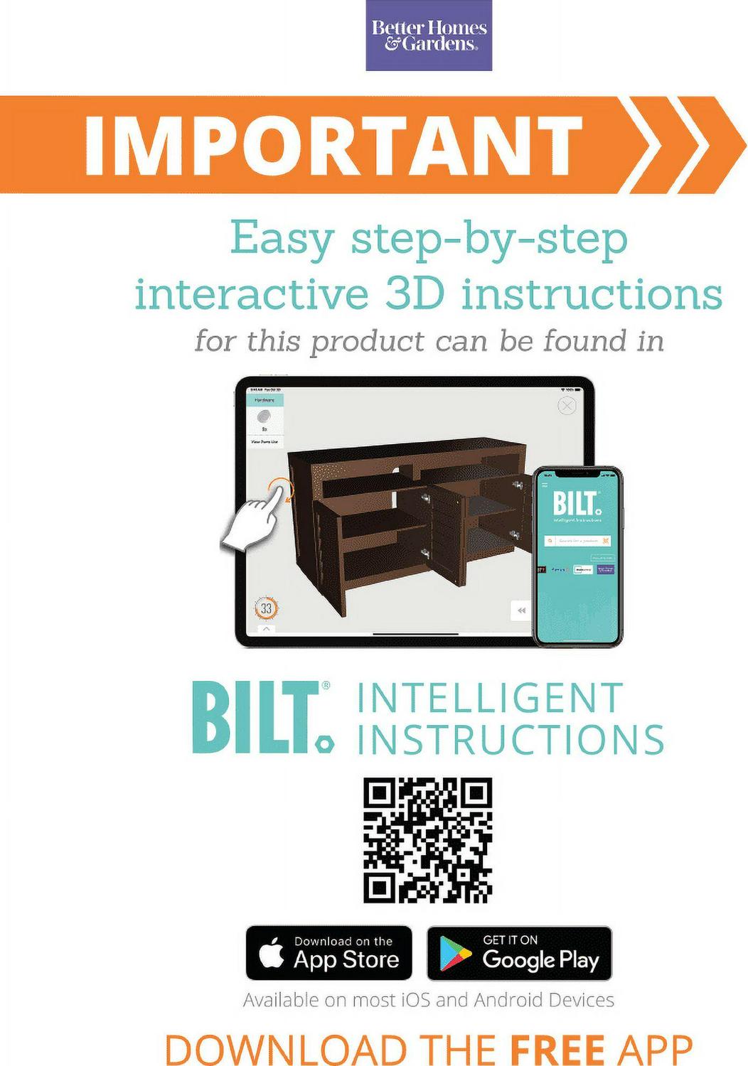 Better Homes & Gardens Modern Farmhouse USB Nightstand, Rustic Gray - Image 8