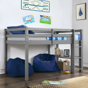 Better Homes & Gardens Twin Loft Bed with Shelf