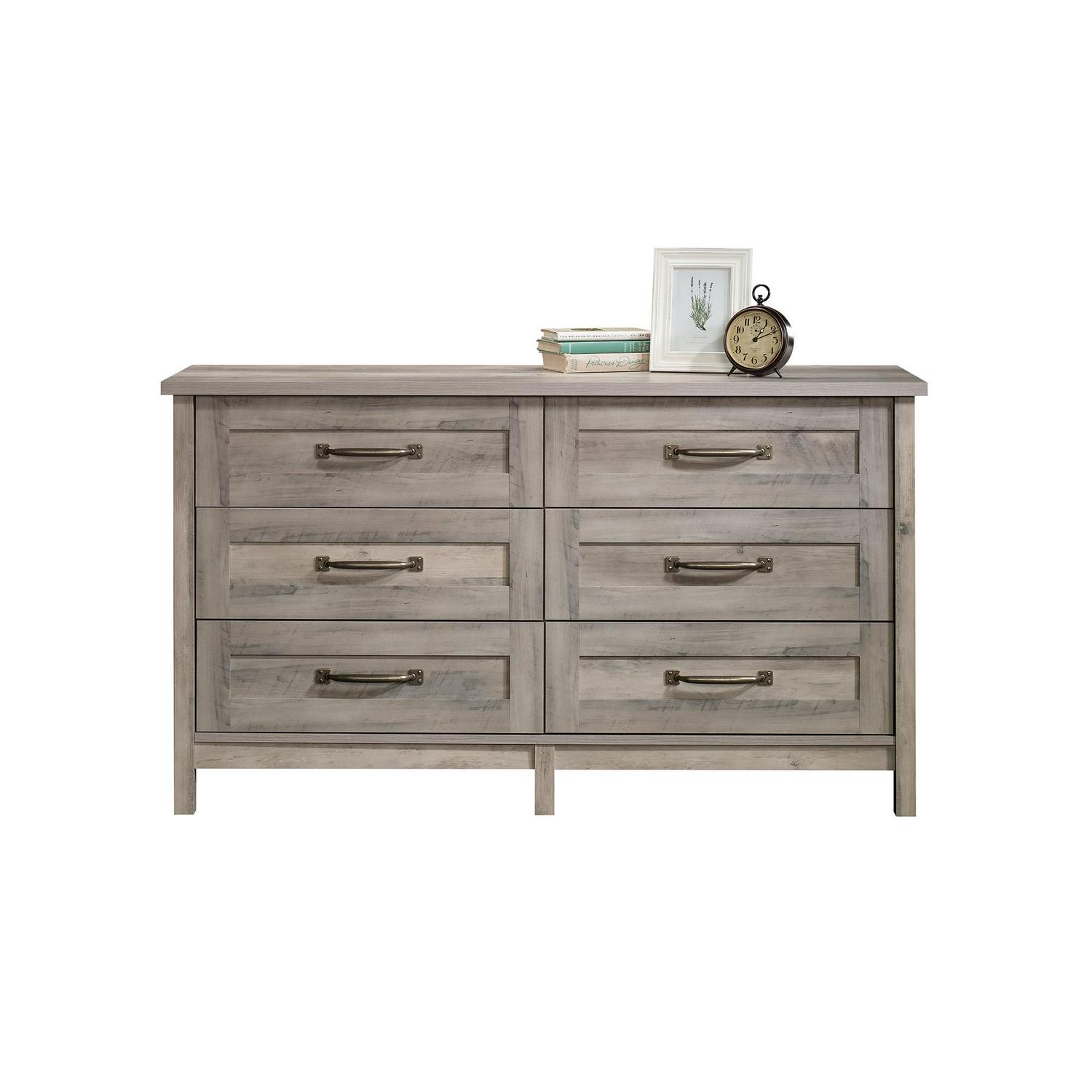 Better Homes & Gardens Modern Farmhouse 6 - Drawer Dresser, Rustic Gray Finish - Image 6