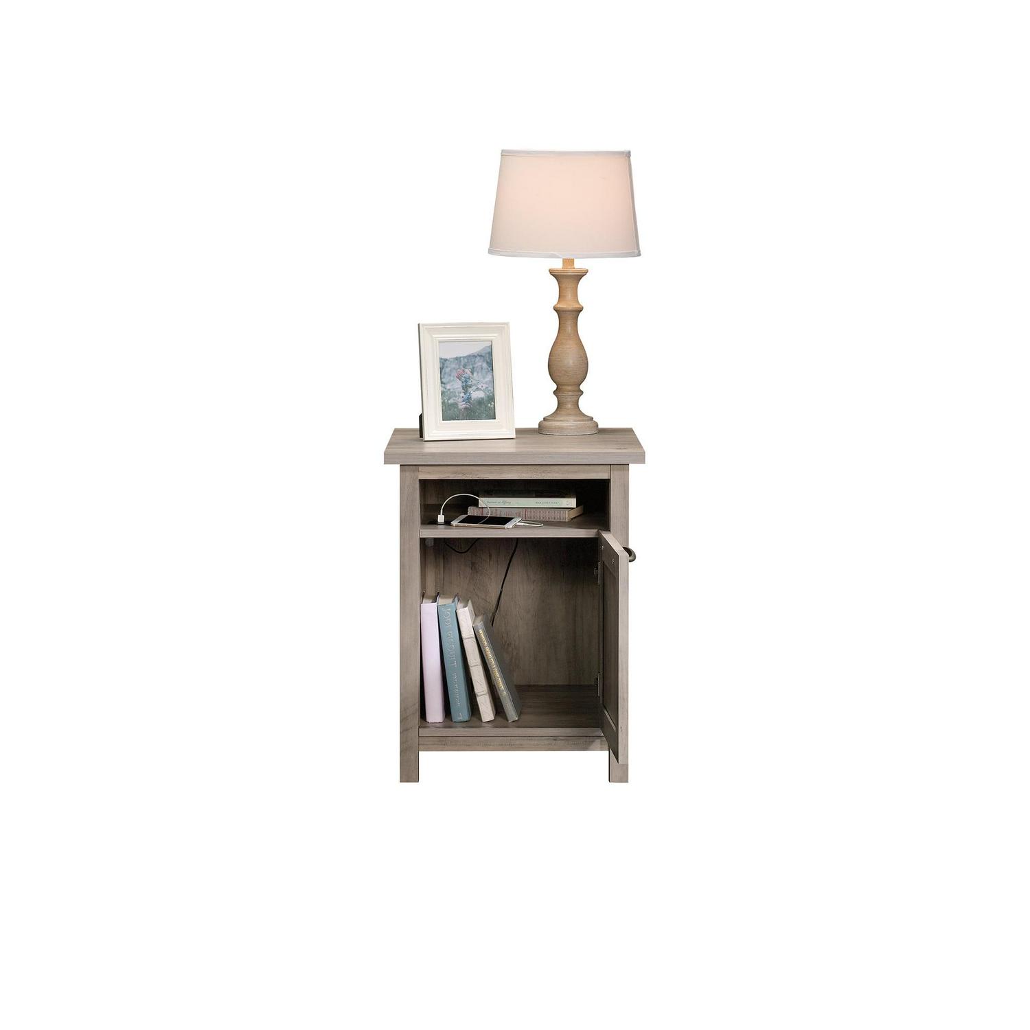 Better Homes & Gardens Modern Farmhouse USB Nightstand, Rustic Gray - Image 15