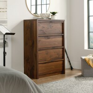 Better Homes & Gardens Montclair 4-Drawer Dresser, Vintage Walnut Finish