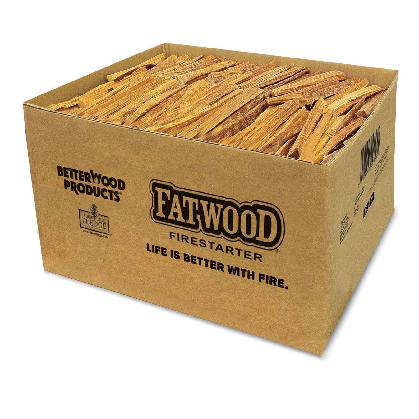 Betterwood Products Natural Hand Split Fatwood 25 Pound Firestarter (2 Pack) - Image 6