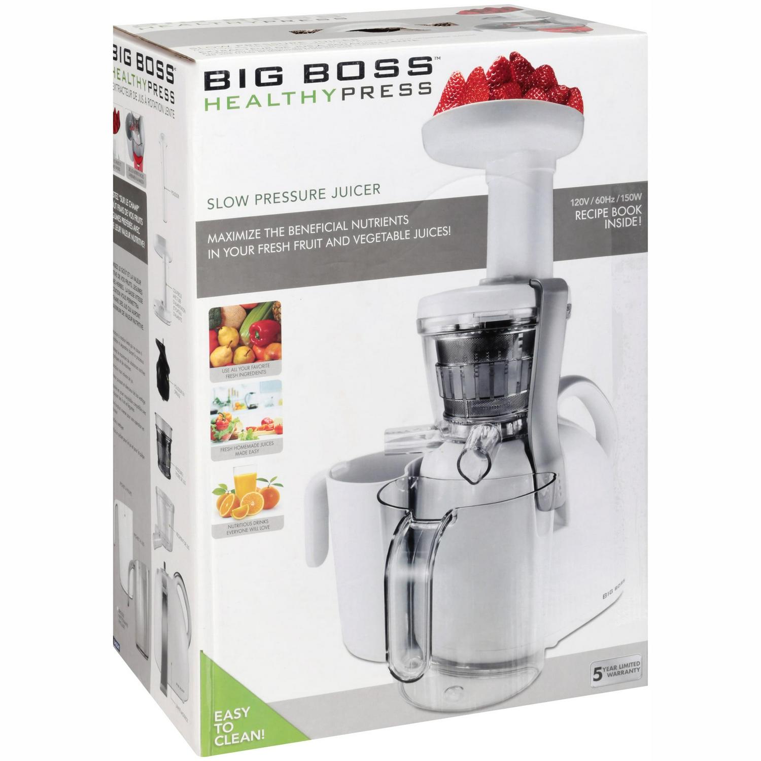 Big Boss Healthy Press Slow Pressure Juicer Machine - Image 2