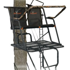 Big Game Spector XT 2 Person Deer Hunting Ladder Climbing Tree Stand, 17'