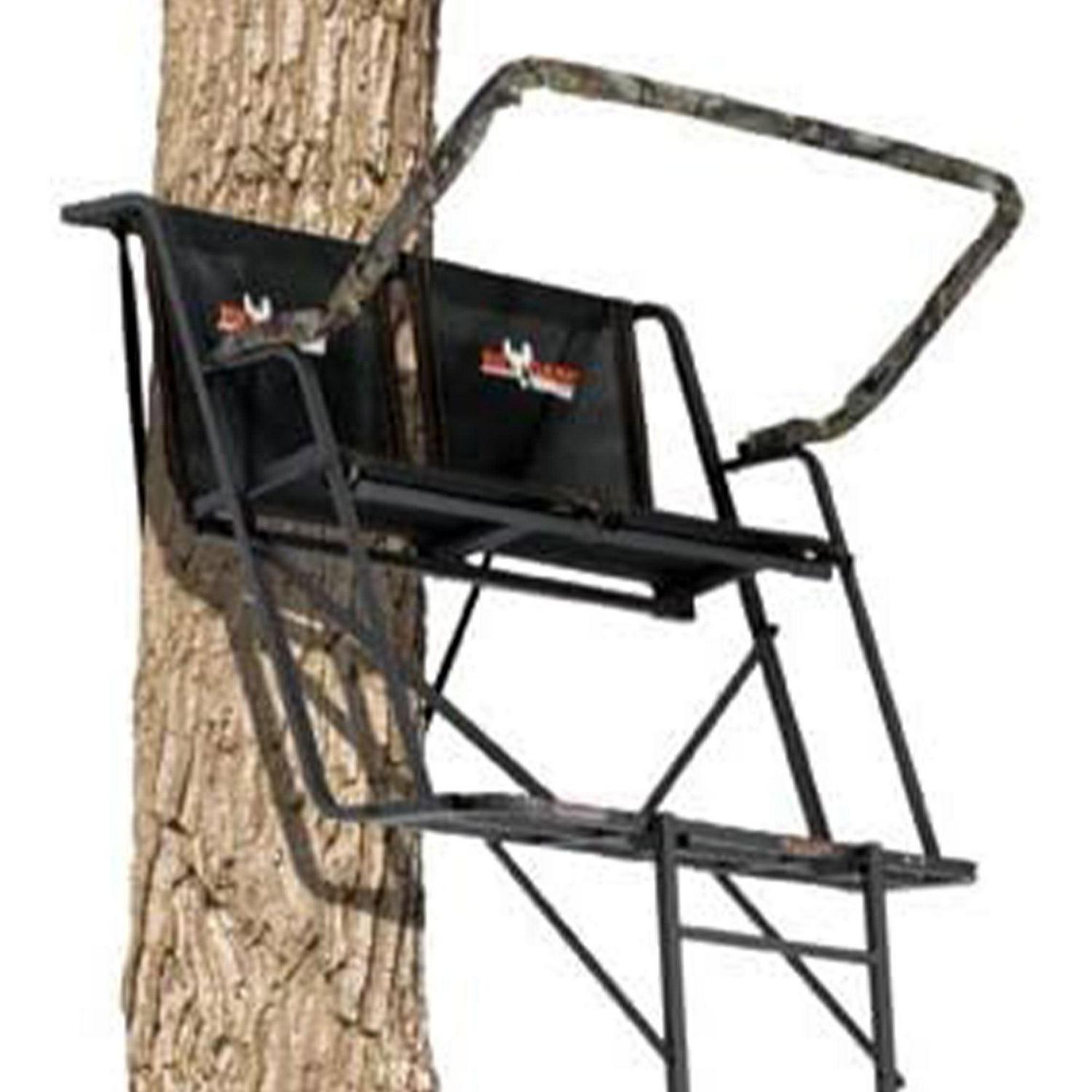 Big Game Treestands Big Buddy Steel 2-Person Hunting Ladder Tree Stand - Image 5