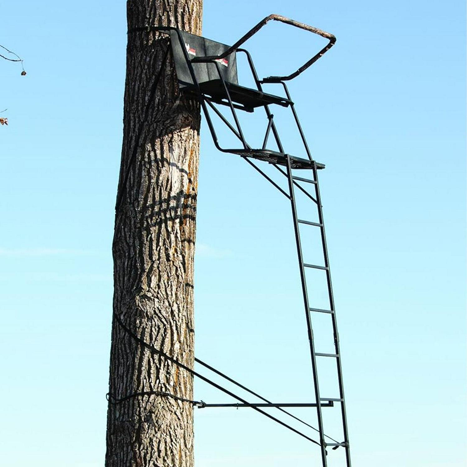 Big Game Treestands Big Buddy Steel 2-Person Hunting Ladder Tree Stand - Image 2