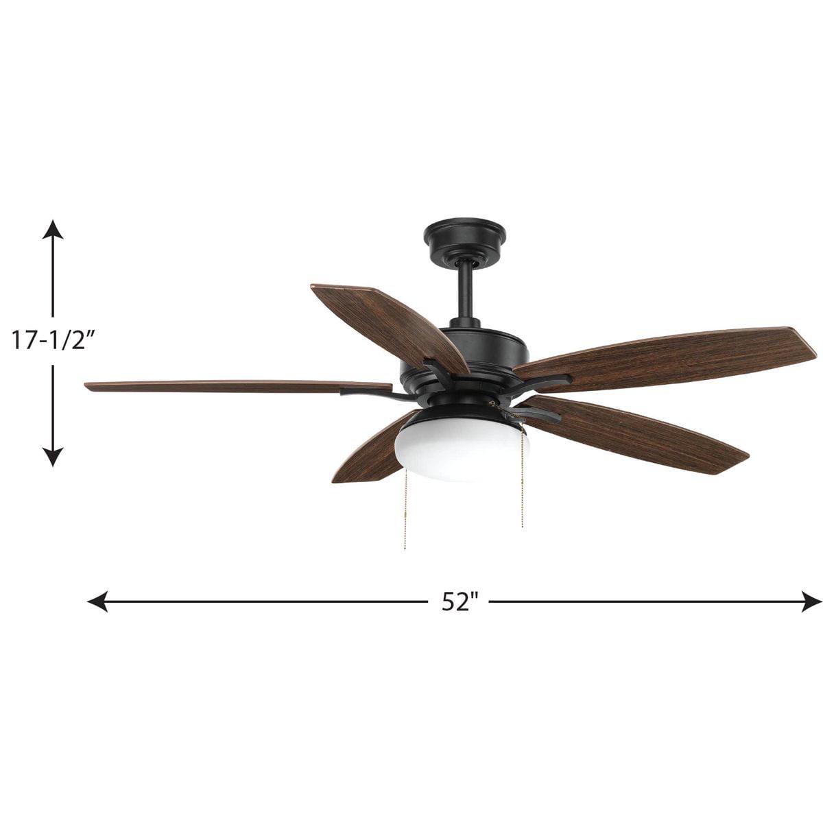 Billows Collection 52" 5 -Blade Ceiling Fan - Image 12