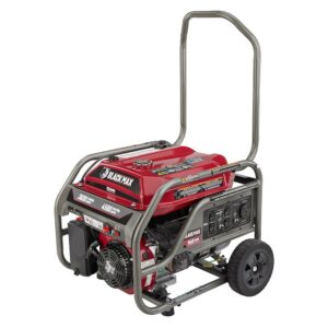 Black Max 3600W Gas Generator with Auto Shutdown, Carb-Compliant