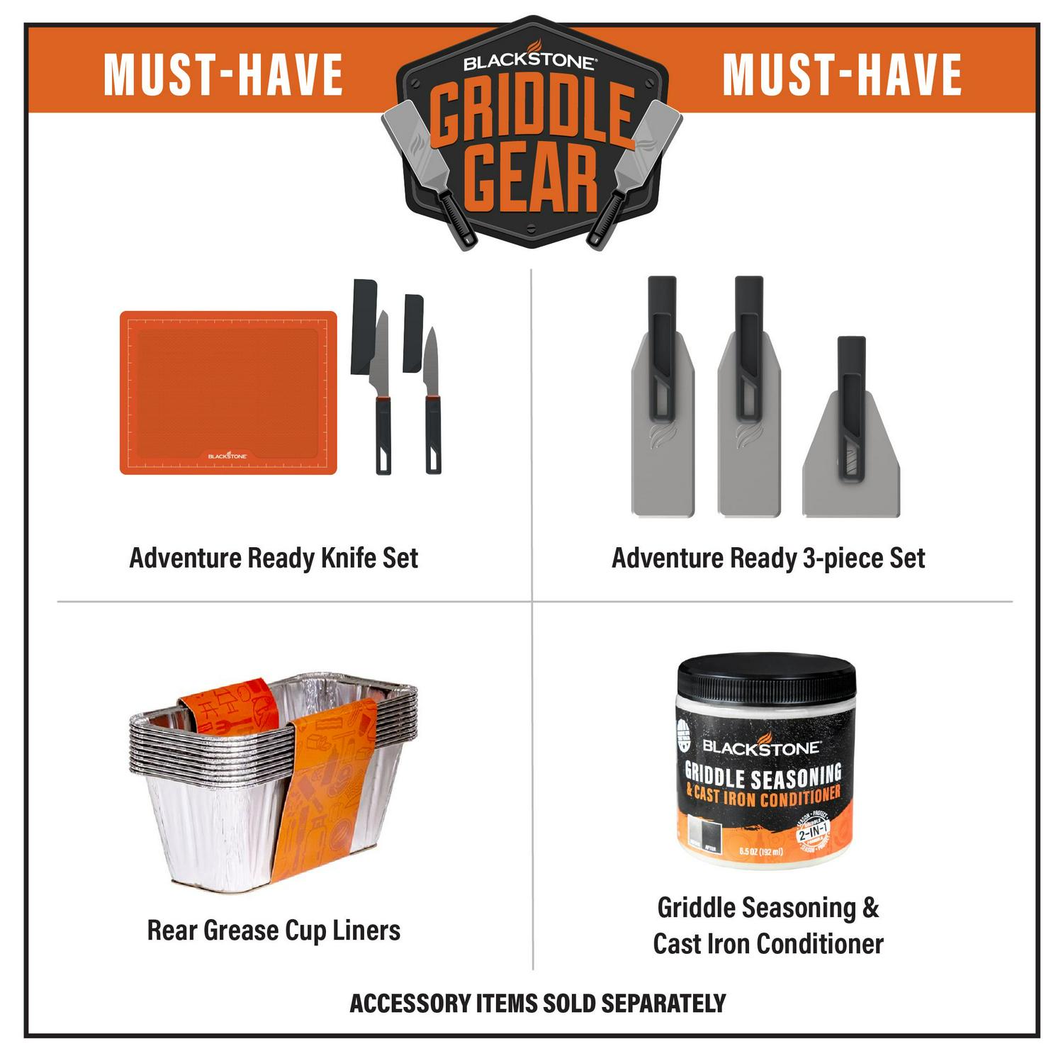 Blackstone 1783 Adventure Ready 17" Griddle with Electric Air Fryer - Image 10