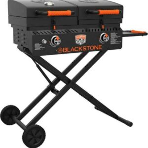 Blackstone On The Go 17" Griddle and Grill Combo with Hood