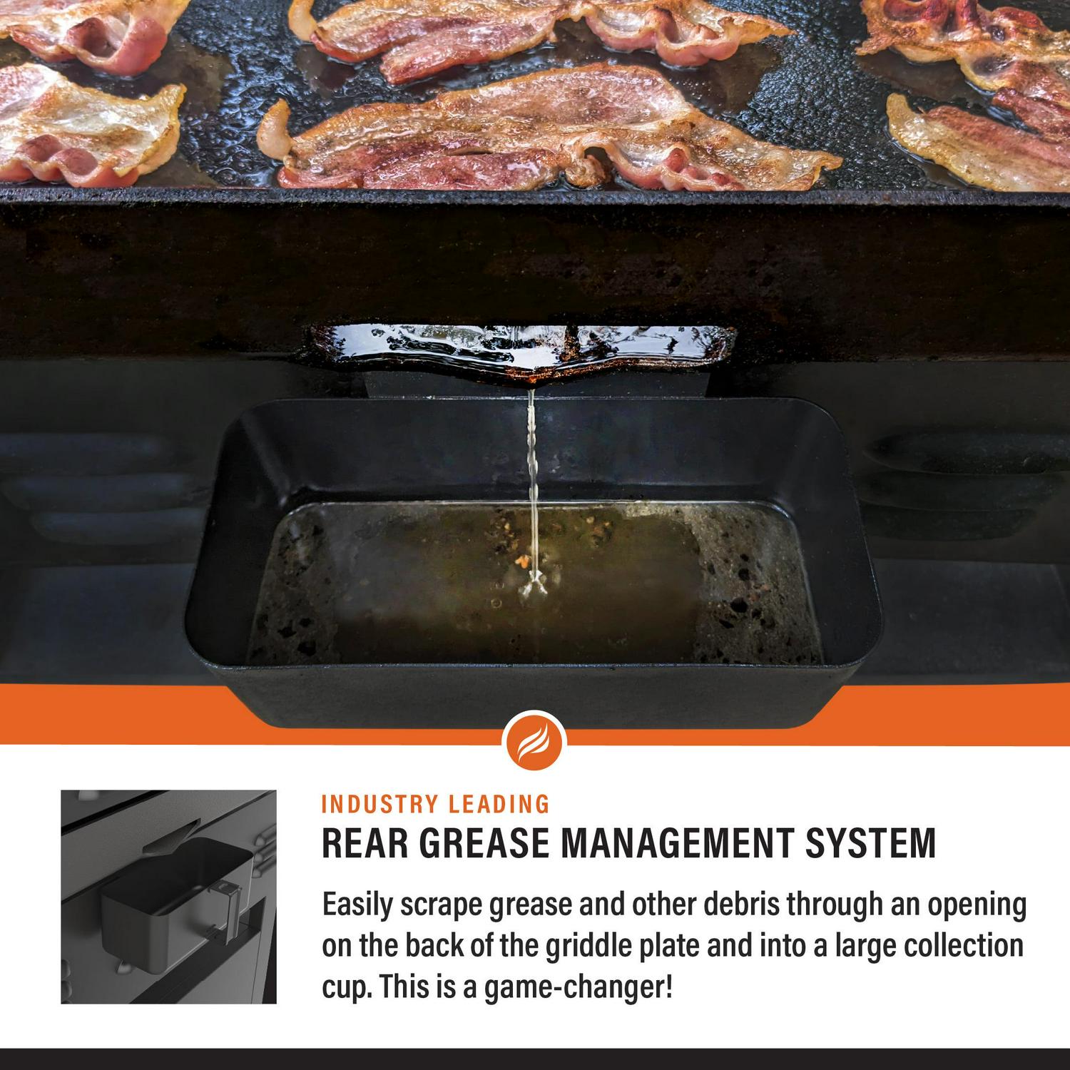 Blackstone Pro Series 2 Burner 22" Propane Pedestal Griddle with Hood - Image 6