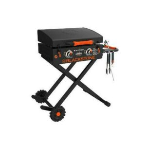 Blackstone On the Go 2-Burner 22" Scissor Cart Griddle with Hood