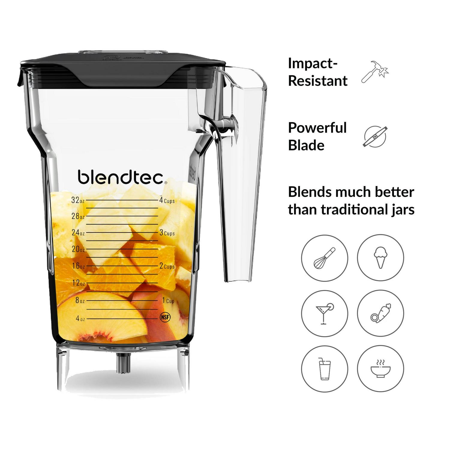 Blendtec Clear FourSide Jar - Image 3