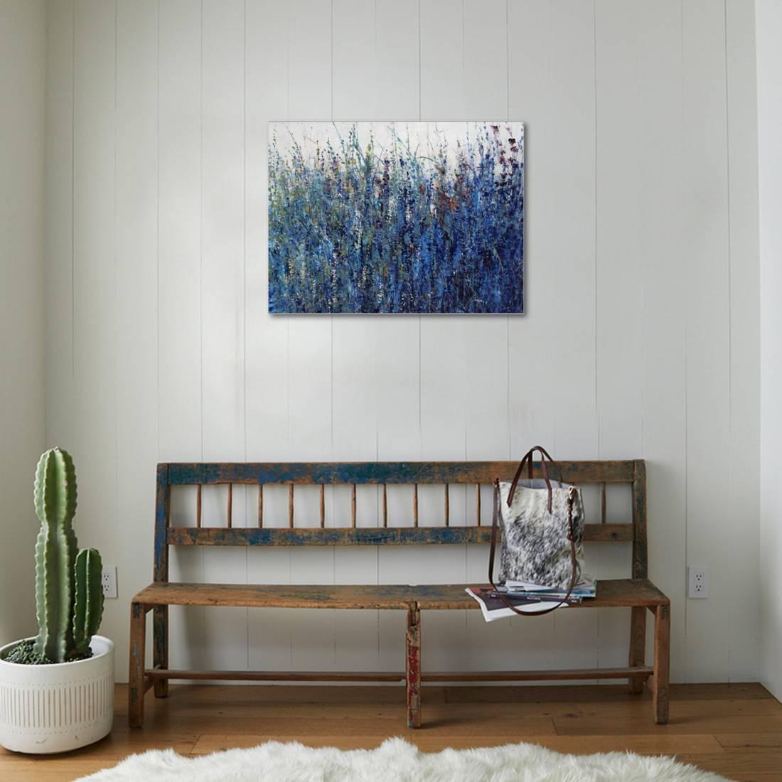 Blue Vision, Botanical Gallery-Wrapped Canvas Print Wall Art by Tim O'toole - Image 4