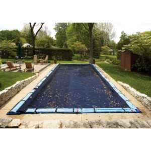 Blue Wave 12' x 24' Rectangular Above Ground Leaf Net Pool Cover
