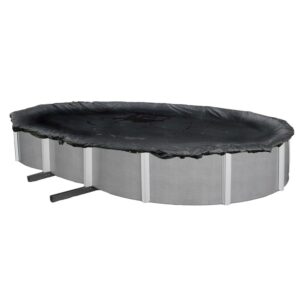 Blue Wave 18' x 34' Oval Rugged Mesh Above Ground Pool Winter Cover