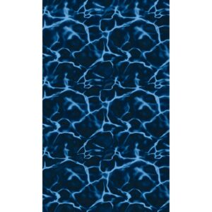 Blue Wave Evening Bay 27-ft Round Standard Gauge Overlap Liner - 48/54-in