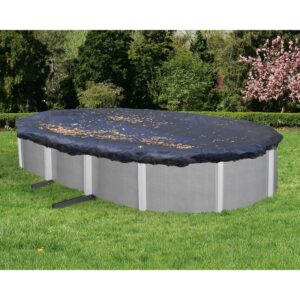 Blue Wave Heavy Duty Pool Covers, Polyethylene, Black, 6 lb
