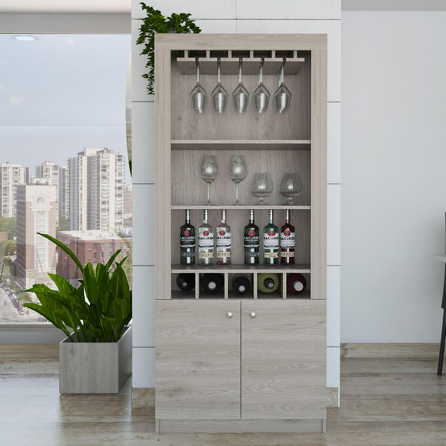 Boahaus Bangor Bar, Light Gray