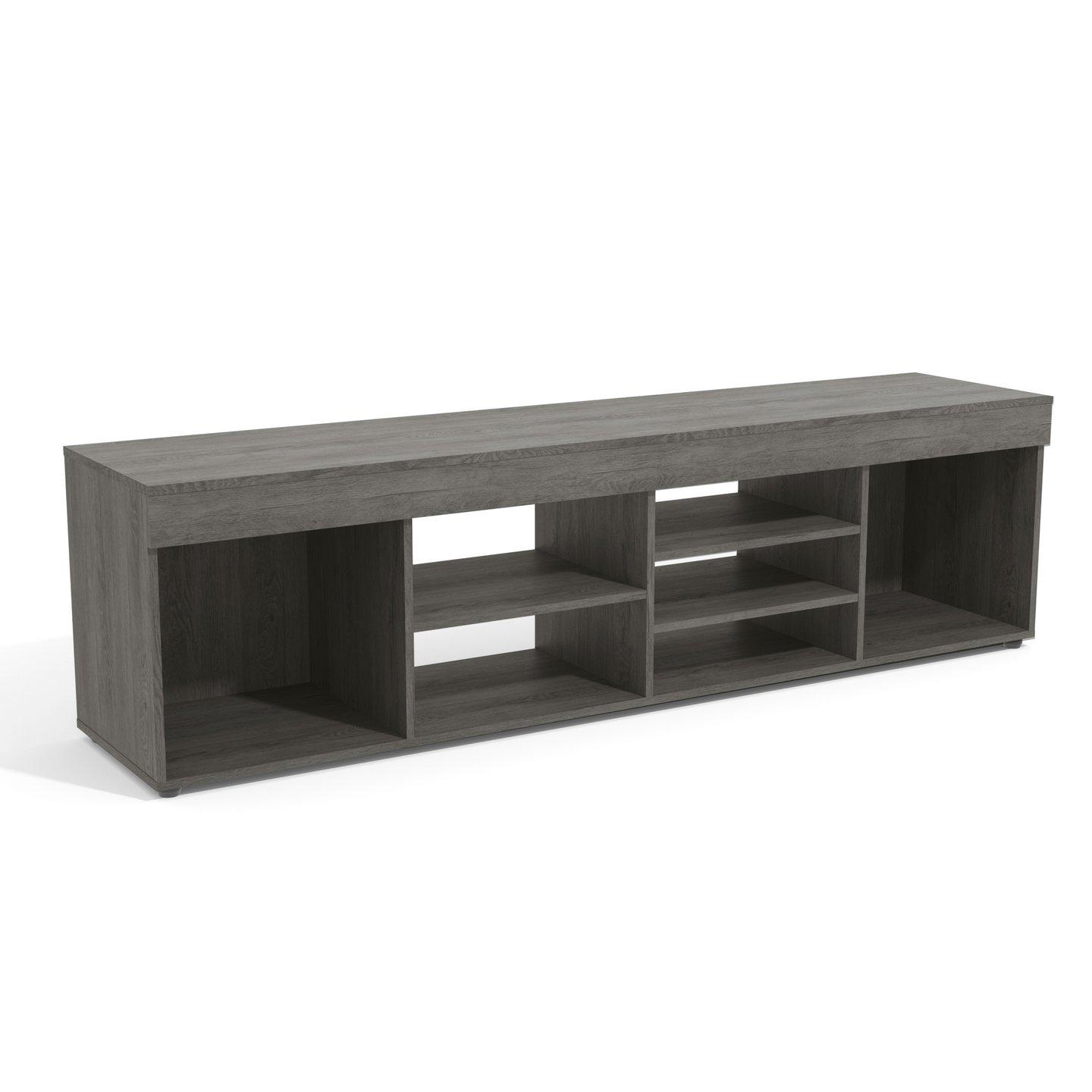 Boahaus Dakota TV Stand, Grey Matte, TVs up to 65", Manufactured Wood - Image 3