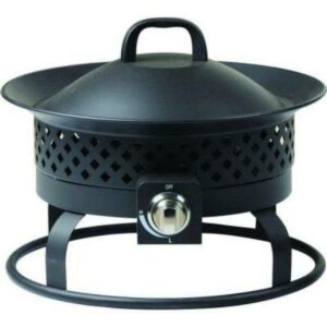 Solara Steel Gas Firebowl