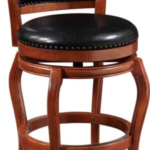 Boraam Harris 29" High Back Swivel Bar Stool - Cherry