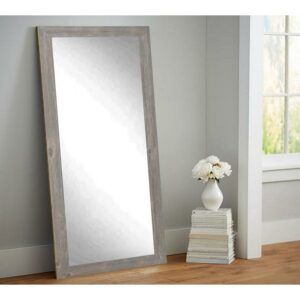 BrandtWorks Urban Frontier Barnwood Leaning Floor Mirror