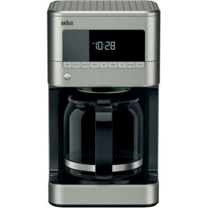 Braun Brew Sense 12-Cup Drip Coffee Maker with Glass Carafe