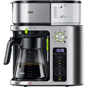 Braun New Stainless Steel 10 Cup Drip Coffee Maker, KF9170SI