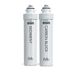 Brio 2-Stage Water Filter Replacement Kit for Models with UVF2 Piece Count 1 set