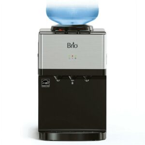 Brio Limited Edition Top Loading Countertop Water Cooler Dispenser Hot Cold and Room Temperature