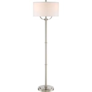 Broadway Floor Lamp in Silver Color
