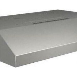 Broan Glacier 30-Inch Convertible Under-Cabinet Range Hood, Stainless Steel