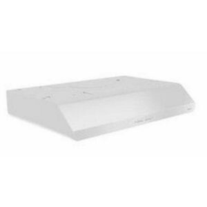 Broan Sahale 30-Inch Convertible Under-Cabinet Range Hood, 250 CFM, White