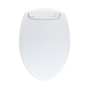 Brondell LumaWarm Heated Nightlight Toilet Seat - Elongated, White
