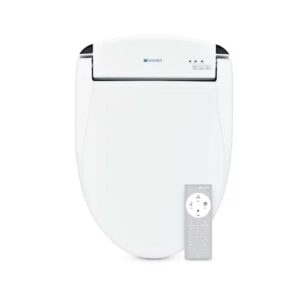 Brondell Swash DS725 Advanced Bidet Seat, Elongated White with Stainless Steel Nozzle, 9.7 lbs