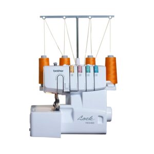 Brother 1034D 3 or 4 Thread Serger with Easy Lay-in Threading, White