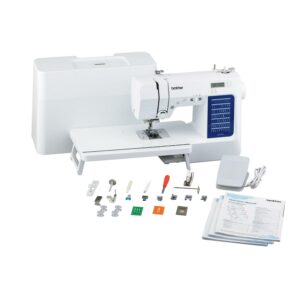 Brother CS7000X Durable Metal Frame Computerized Sewing Machine with Wide Table for Quilting