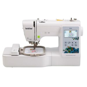 Brother Embroidery Machine, PE535, 80 Built-in Designs, 9 Font Styles, 4" x 4" Embroidery Area, 3.2in LCD Touchscreen, USB