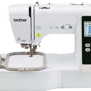 Brother LB5000 Computerized Sewing and Embroidery Machine, 80 Built-in Designs, 103 Built-in Stitches, 4" x 4" Hoop Area, 3.7" LCD Touchscreen