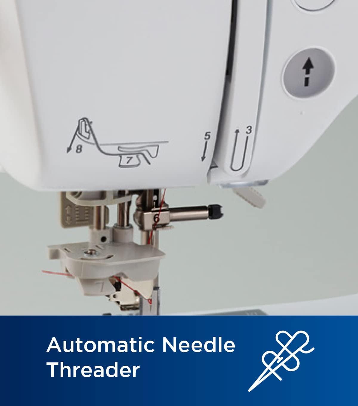 Brother LB5000 Computerized Sewing and Embroidery Machine, 80 Built-in Designs, 103 Built-in Stitches, 4" x 4" Hoop Area, 3.7" LCD Touchscreen - Image 5