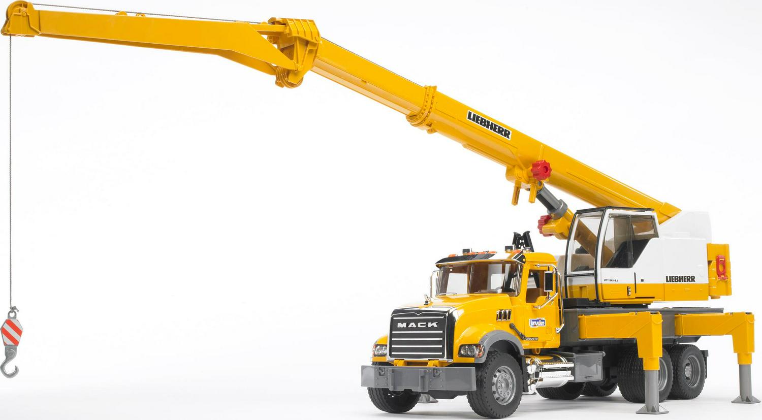 Bruder Mack Granite Liebherr Crane Truck - Image 6