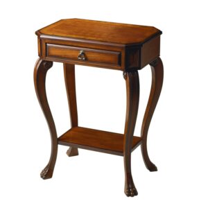 Butler Specialty Traditional Console Table In Olive Ash Burl